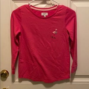 Pink crown ivy shirt